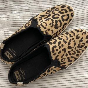 EUC KATE SPADE x KEDS Leopard Mule Sz 10